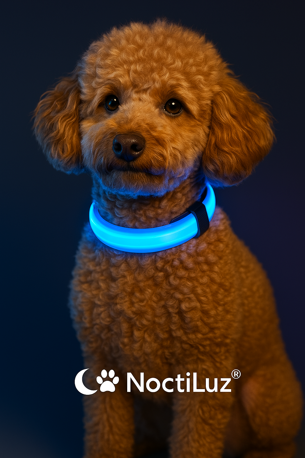 🌙🐾 NoctiLuz® — Collar LED Recargable para Mascotas que Brillan en la Oscuridad